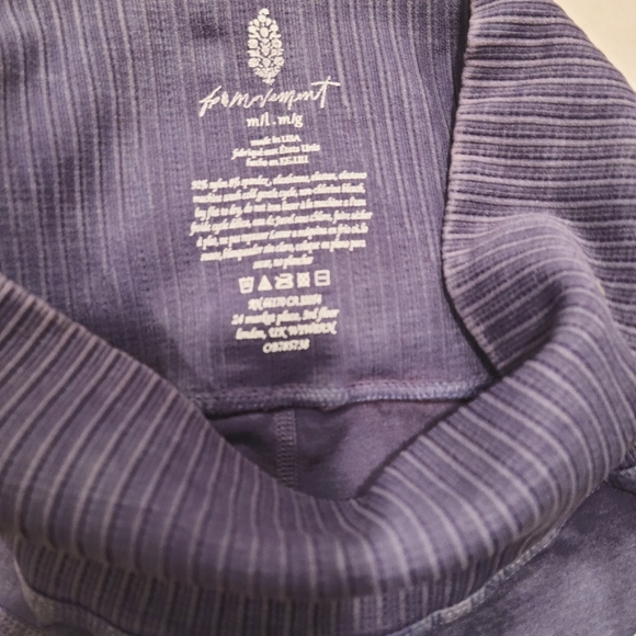 NEW Free People Movement Good Karma Leggings in Violet Medium/Large - Picture 5 of 10